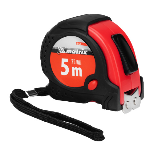 Рулетка Status Magnet fixation,5 м х 25 мм,обрезиненный корпус,зацеп с магнитом Matrix по ценам производителя в Краснодаре с доставкой по всей России