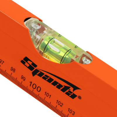 Уровень алюминиевый, 2000 мм, 3 глазка, желтый, линейка Sparta по ценам производителя в Краснодаре с доставкой по всей России