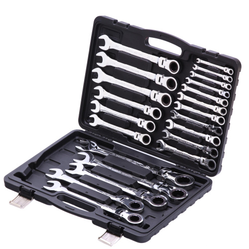 Набор ключей комбинированных, трещоточных шарнирных 13 шт. Matrix по ценам производителя в Краснодаре с доставкой по всей России