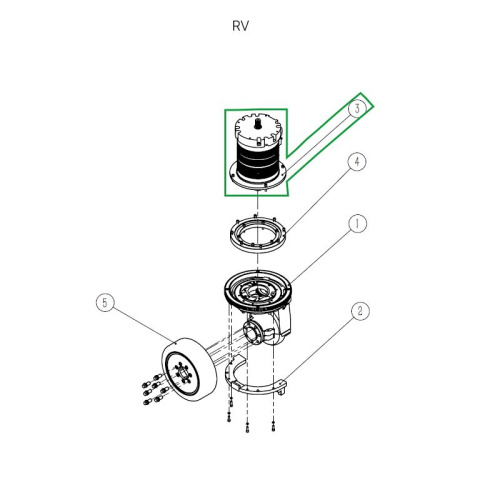 Электродвигатель привода ведущего колеса для ричтрака RV (48V/6,5 кВт/АС) по ценам производителя в Краснодаре с доставкой по всей России