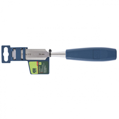 Стамеска, 24 мм, пластиковая рукоятка Сибртех по ценам производителя в Краснодаре с доставкой по всей России