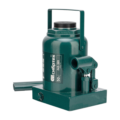 Домкрат гидравлический бутылочный, 50 т, 245-385 мм Сибртех по ценам производителя в Краснодаре с доставкой по всей России