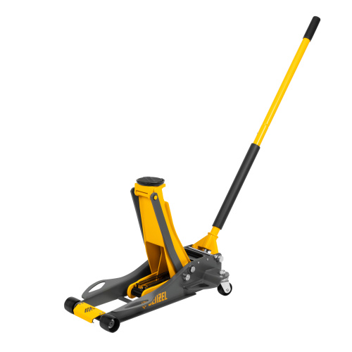 Домкрат гидравлический подкатной, 3 т, 75-500 мм, быстрый подъем, низкий подхват, проф. Denzel по ценам производителя в Краснодаре с доставкой по всей России