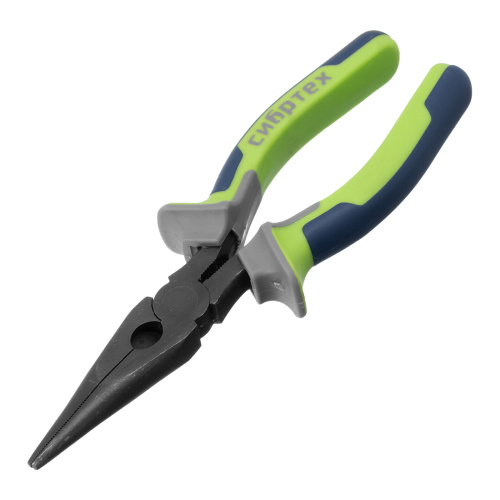 Длинногубцы прямые 180 мм, фосфатирование, трехкомпонентные рукоятки Сибртех по ценам производителя в Краснодаре с доставкой по всей России