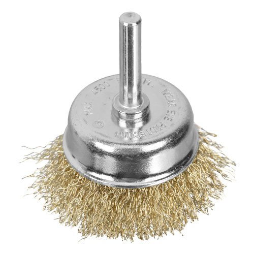 Набор щеток для дрели, 3 шт, 1 плоская, 65 мм, 50 мм "чашка", ручная металлическая Matrix по ценам производителя в Краснодаре с доставкой по всей России