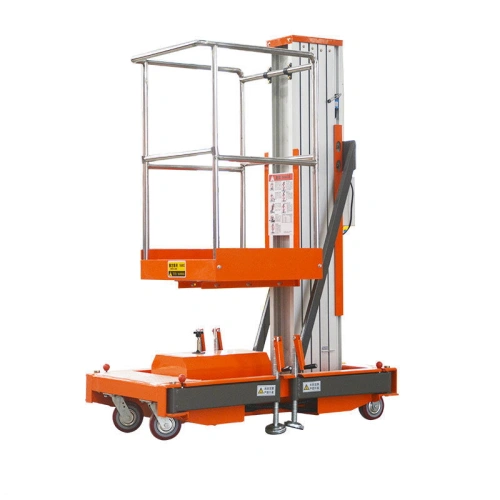 Подъемник мачтовый аккумуляторный 125 кг 8/10 м TOR GTWY8-100 DC 1-мачтовый по ценам производителя в Краснодаре с доставкой по всей России