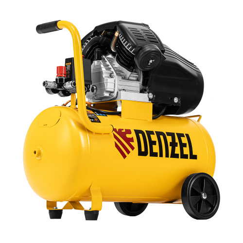 Компрессор воздушный прям. привод DCV1800/50, 1,8 кВт, 50 литров, 320 л/мин Denzel по ценам производителя в Краснодаре с доставкой по всей России