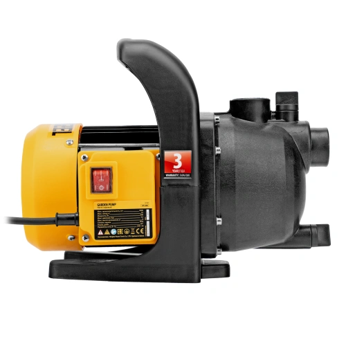 Садовый поверхностный насос GPL600, 600 Вт, 3000 л/ч, подъем 35 м, пластик Denzel по ценам производителя в Краснодаре с доставкой по всей России
