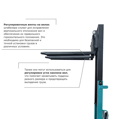 Ручной штабелер PROLIFT PRO TRV 1030 по ценам производителя в Краснодаре с доставкой по всей России