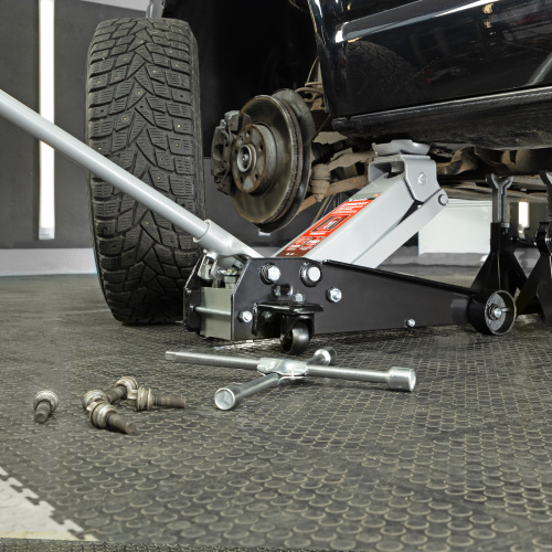 Домкрат гидравлический подкатной, 3 т, высота подъема 140-520 мм Matrix по ценам производителя в Краснодаре с доставкой по всей России