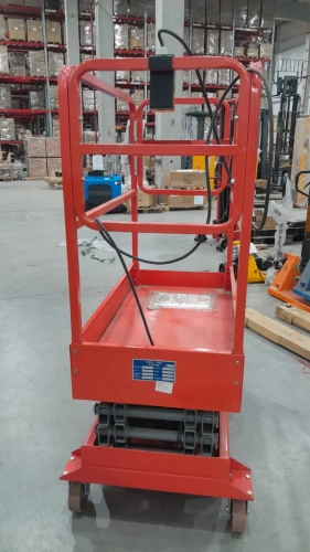 Подъемник ножничный передвижной 240 кг 3/5 м TOR GTJY DC аккумуляторный по ценам производителя в Краснодаре с доставкой по всей России