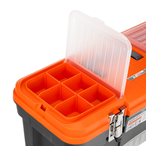 Ящик для инструмента с мет. замками 20", 510х255x225 мм Stels по ценам производителя в Краснодаре с доставкой по всей России