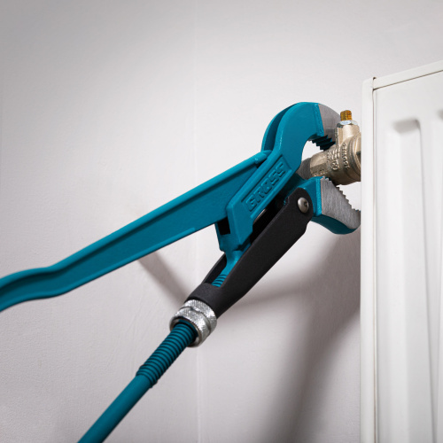 Ключ трубный рычажный 1.5, №2, цельнокованый, CrV, тип "S" Gross по ценам производителя в Краснодаре с доставкой по всей России