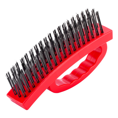 Щетка зачистная четырехрядная, плоская, пластиковая с рукояткой Matrix по ценам производителя в Краснодаре с доставкой по всей России