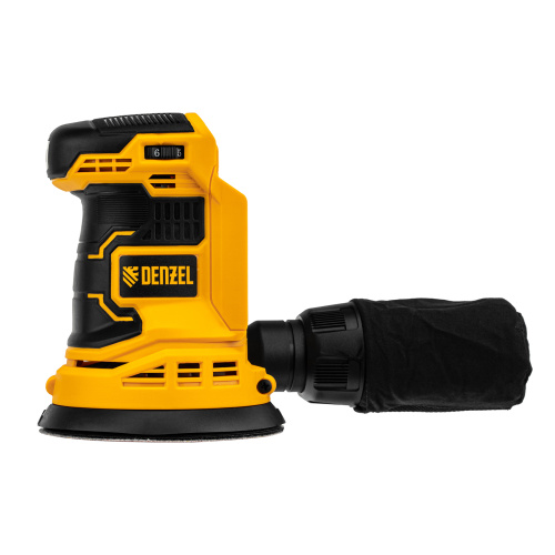 Машина шлифовальная эксцентриковая аккумуляторная COS-125-0, 18В Li-Ion Denzel по ценам производителя в Краснодаре с доставкой по всей России