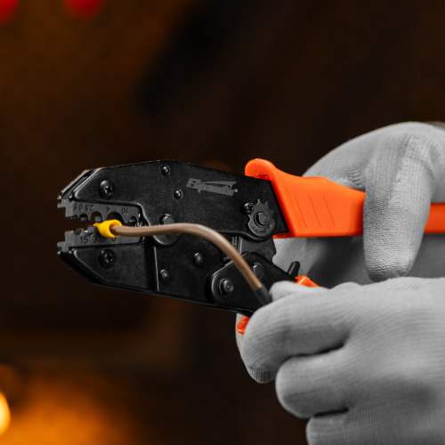 Клещи, 0.5-10 мм, для обжима электрокабеля Sparta по ценам производителя в Краснодаре с доставкой по всей России