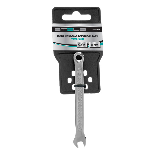Ключ комбинированный, 6 мм, CrV, антислип Stels по ценам производителя в Краснодаре с доставкой по всей России