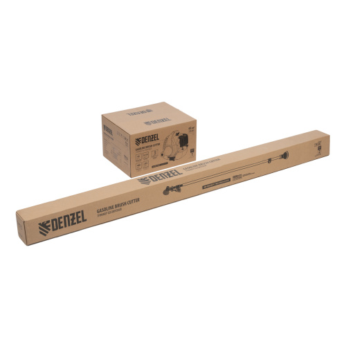 Триммер бензиновый DT-43E, 43 см3, неразъемная штанга, электростартер, состоит из 2 частей Denzel купить в Москве с доставкой по всей России | ProtosMarket.ru
