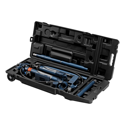 Растяжка гидравлическая, 10 т, набор из 17 предметов, 7 сменных насадок, в пластиковом кейсе на колесах Stels по ценам производителя в Краснодаре с доставкой по всей России