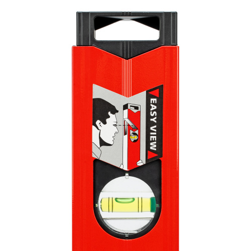 Уровень алюминиевый магнитный, 400 мм, фрезерованный, 3 глазка (1 зеркальный) усиленный Matrix по ценам производителя в Краснодаре с доставкой по всей России