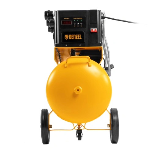 Компрессор безмасляный, малошумный  DLS 2250/100, 2250 Вт, 3x750, 100 л, 410 л/мин блок управления/ Denzel по ценам производителя в Краснодаре с доставкой по всей России