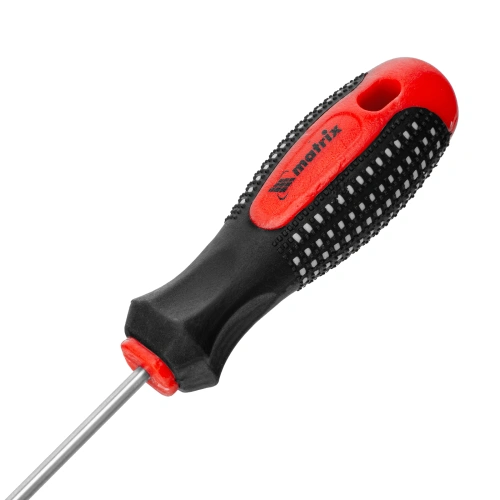 Отвертка Fusion, PZ0 x 75 мм, CrV, трехкомпонентная рукоятка "Anti slip" Matrix по ценам производителя в Краснодаре с доставкой по всей России