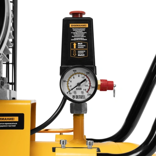 Компрессор воздушный рем. привод BCV 4000-T/200, 4,0 кВт, 200 литров, 690 л/мин Denzel по ценам производителя в Краснодаре с доставкой по всей России