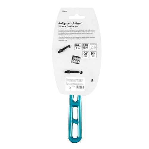 Ключ разводной 200 мм, CrV, облегченный Gross по ценам производителя в Краснодаре с доставкой по всей России