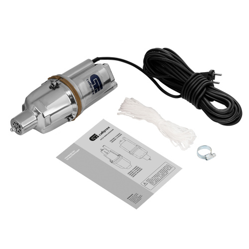 Вибрационный насос СВН300Н-10, нижний забор, 300 Вт, напор 75 м, 1200 л/ч, кабель 10 м Сибртех по ценам производителя в Краснодаре с доставкой по всей России