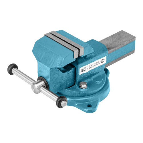 Тиски слесарные, 80 мм, поворотные (Глазов) по ценам производителя в Краснодаре с доставкой по всей России