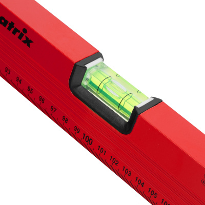 Уровень алюминиевый, 2000 мм, 3 глазка, красный, линейка Matrix по ценам производителя в Краснодаре с доставкой по всей России