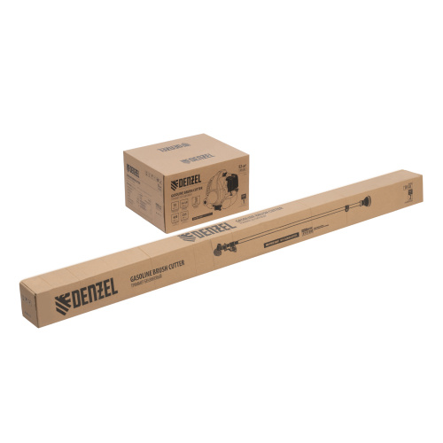 Триммер бензиновый DT-52E, 52 см3, неразъемная штанга, электростартер, состоит из 2 частей Denzel по ценам производителя в Краснодаре с доставкой по всей России
