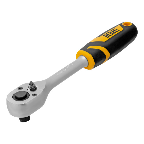 Ключ-трещотка 1/2", 90 зубьев, с быстрым сбросом, CrV Denzel по ценам производителя в Краснодаре с доставкой по всей России