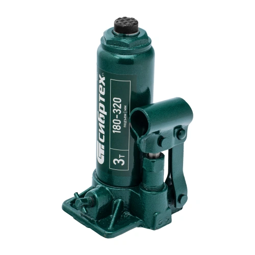 Домкрат гидравлический бутылочный, 3 т, 180-320 мм, в пласт. кейсе Сибртех по ценам производителя в Краснодаре с доставкой по всей России