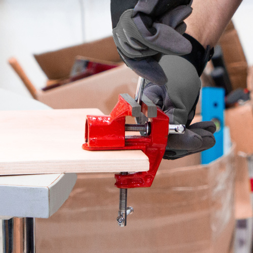 Тиски, 75 мм, крепление для стола Sparta по ценам производителя в Краснодаре с доставкой по всей России