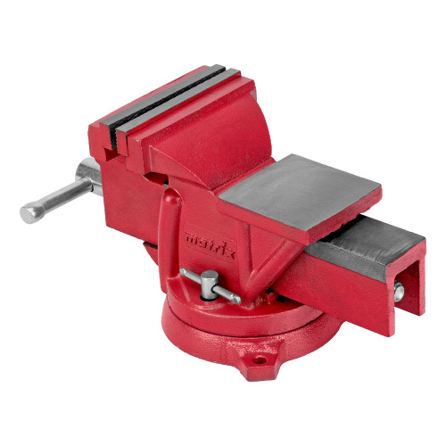 Тиски слесарные, 125 мм, поворотные, с наковальней Matrix по ценам производителя в Краснодаре с доставкой по всей России