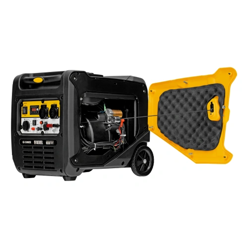 Генератор инверторный GS-5500iSE, 5,5 кВт, 230 В, закрытый корпус,электростартер Denzel по ценам производителя в Краснодаре с доставкой по всей России