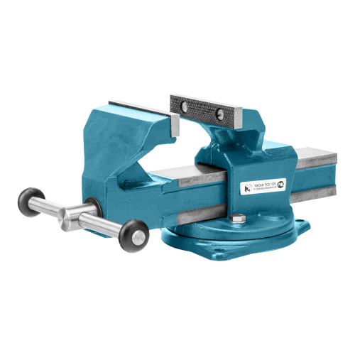 Тиски слесарные, 125 мм, поворотные (Глазов) по ценам производителя в Краснодаре с доставкой по всей России