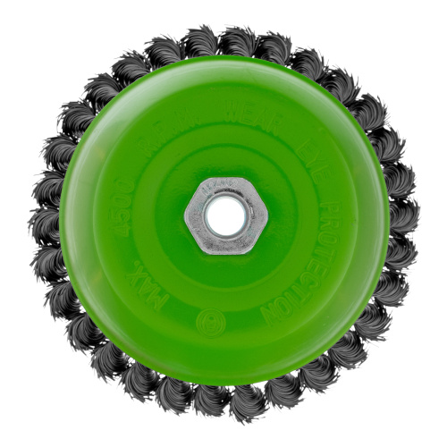 Щетка для УШМ, 150 мм, М14, "чашка", крученая проволока 0.5 мм Сибртех по ценам производителя в Краснодаре с доставкой по всей России