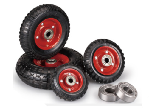 Колесо большегрузное P 200 200 мм резина с протектором, на ось (N) по ценам производителя в Краснодаре с доставкой по всей России