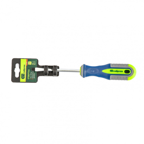 Отвертка, SL6 х 100 мм, CrV, трехкомпонентная рукоятка Сибртех по ценам производителя в Краснодаре с доставкой по всей России