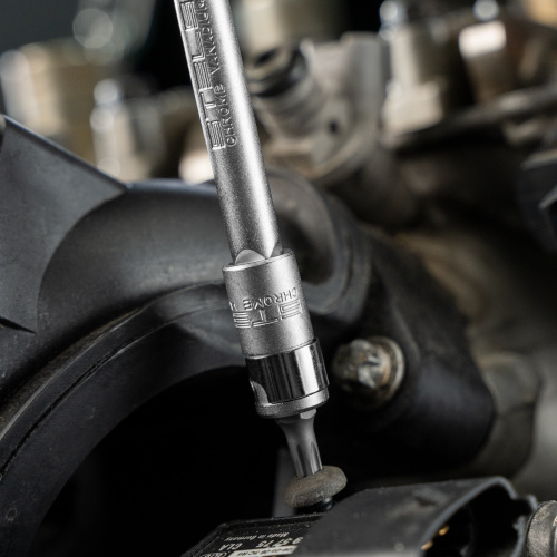 Набор инструментов, 1/2", 1/4", CrV, 12 гранные головки, пластиковый кейс, 76 предметов Stels по ценам производителя в Краснодаре с доставкой по всей России