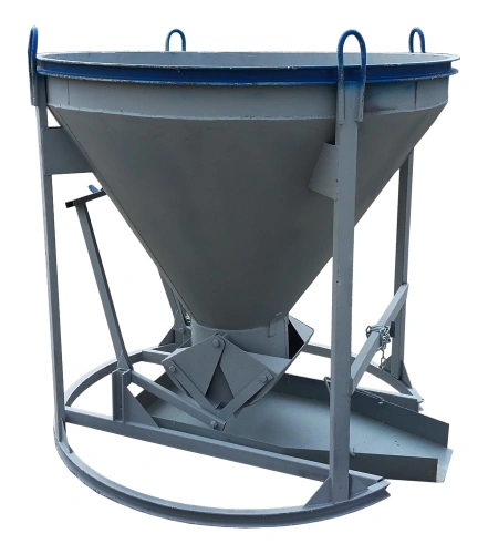 Бадья для бетона «Рюмка» 2,0 (БН-2,0), с лотком 600х1500 мм усиленная по ценам производителя в Краснодаре с доставкой по всей России