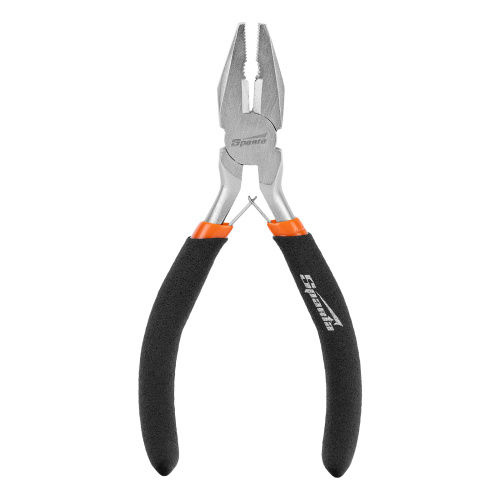 Плоскогубцы Mini, 130 мм, никелированные, авторазжим Sparta по ценам производителя в Краснодаре с доставкой по всей России