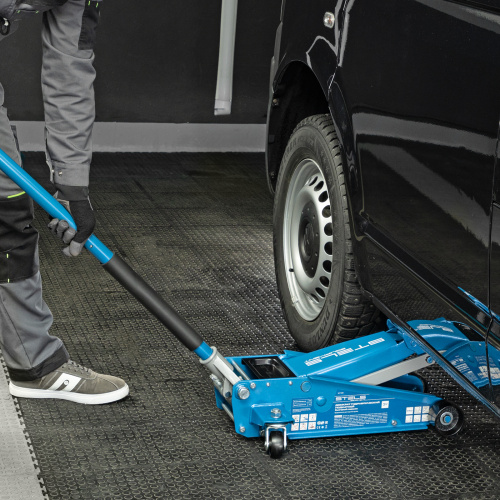 Домкрат гидравлический подкатной, 3 т, 120-450 мм, быстрый подъем, проф. Stels по ценам производителя в Краснодаре с доставкой по всей России