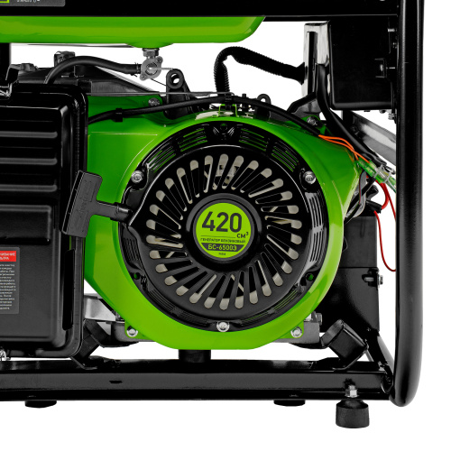 Генератор бензиновый БС-6500Э, 5.5 кВт, 230В, четырехтактный, 25 л, электростартер Сибртех по ценам производителя в Краснодаре с доставкой по всей России