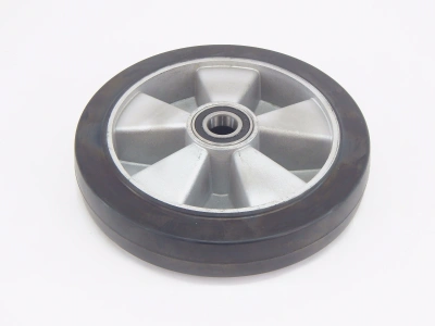 Колесо резиновое 250х50 мм с подшипником для тележек гидравлических HW по ценам производителя в Краснодаре с доставкой по всей России