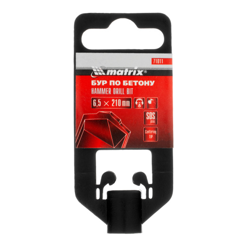 Бур по бетону, 6.5 x 210 мм, SDS Plus Matrix по ценам производителя в Краснодаре с доставкой по всей России