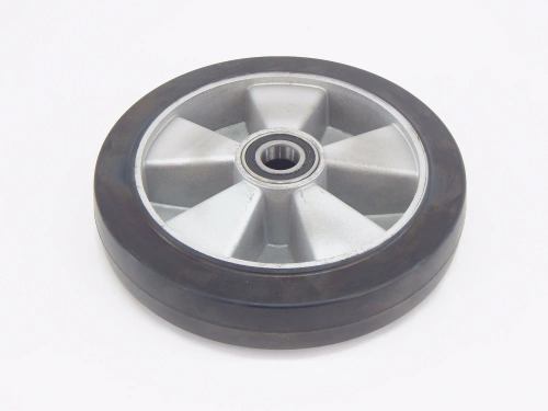 Колесо резиновое 250х50 мм с подшипником для тележек гидравлических HW по ценам производителя в Краснодаре с доставкой по всей России