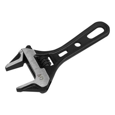 Ключ разводной 115 мм, CrV, кованый, укороченная рукоятка Denzel по ценам производителя в Краснодаре с доставкой по всей России